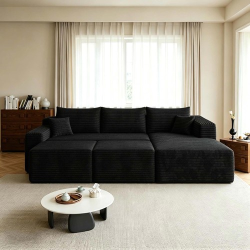 Boneless sectional couch l - boneless,