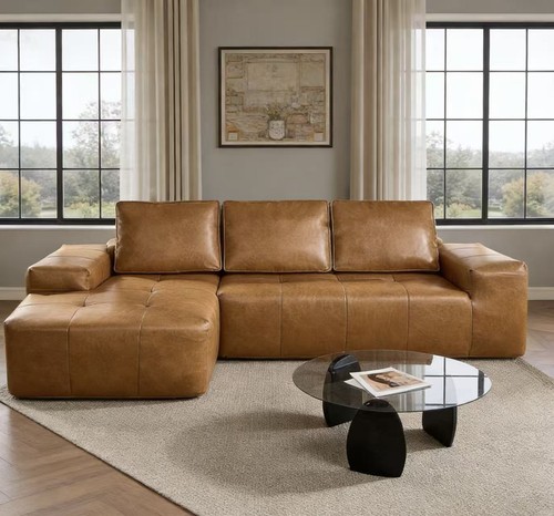 Shaped modular sofa boneless - l,