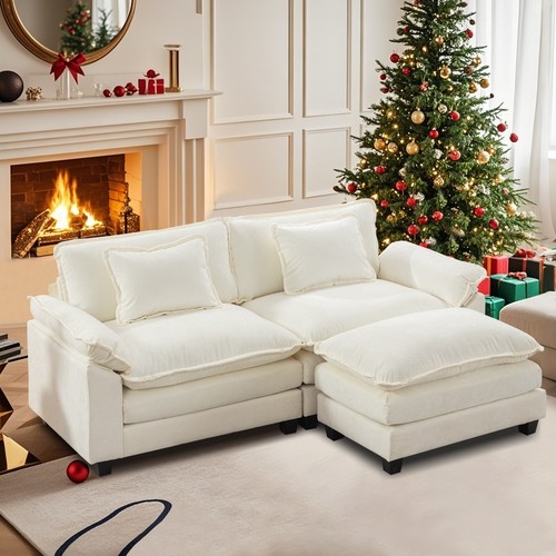 Shaped sectional sofa couch - l-shaped,