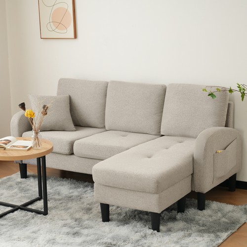 Seater shaped sofa couch - l-shaped,