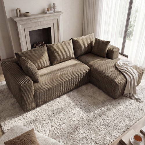 107 plush corduroy shaped - corduroy, l