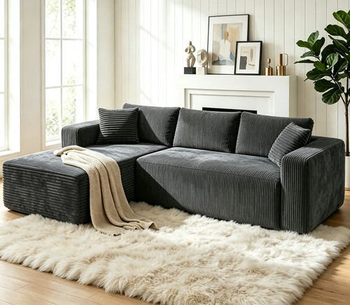 Boneless couch right - 96",