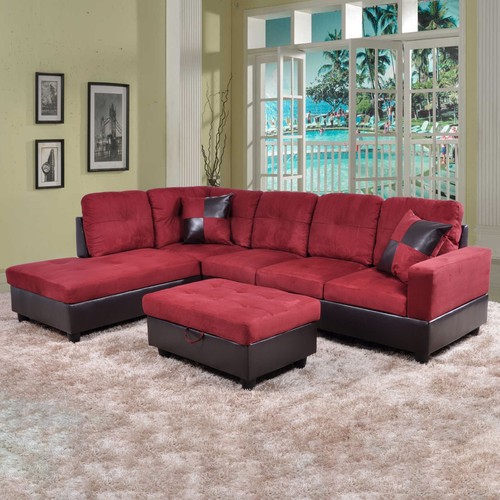 Red flannel pvc shaped - red,