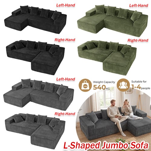 Jumbo cord modular shape - modular, l