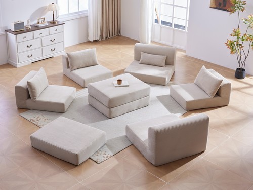 Upholstered sectional sofa - sectional,