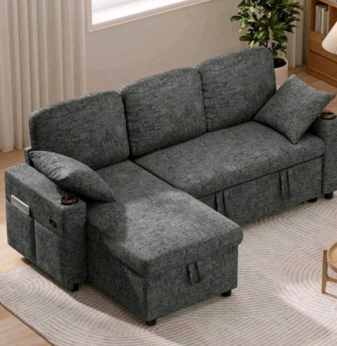 Shaped sofa bed seater - l-shaped,