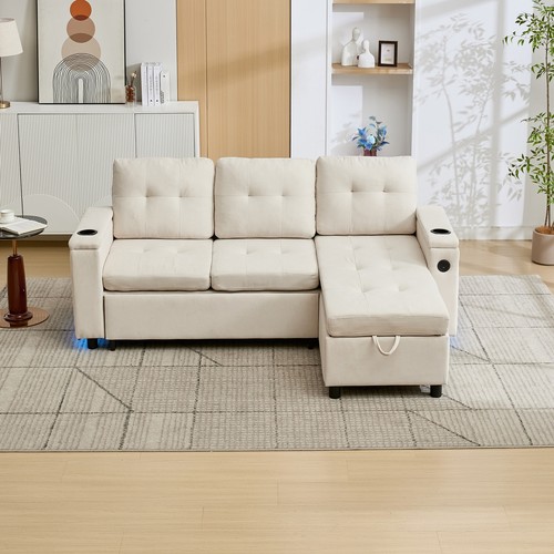 Shaped sofa bed seater - l-shaped, 3