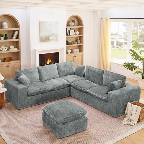107 modern boucle shaped - 107",