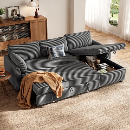 Sofa bed with storage seater - storage,