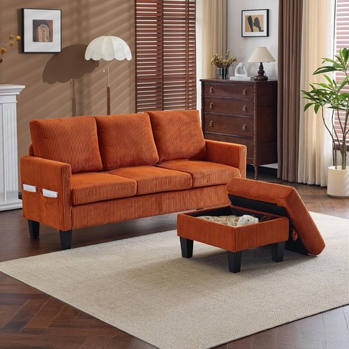 Shaped couch w - 68.5', l