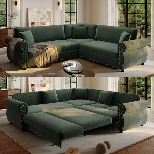 Shaped sofa couch - 88.2"l-shaped,