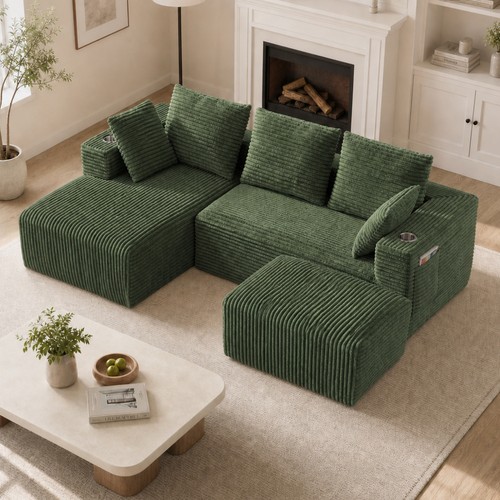 Modular boneless sectional - 95",