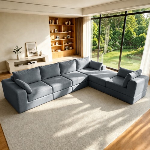 Sectional sofa couch - l,