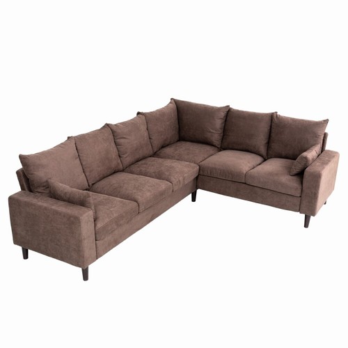 Jumbo shape sectional sofa - jumbo, l-shape