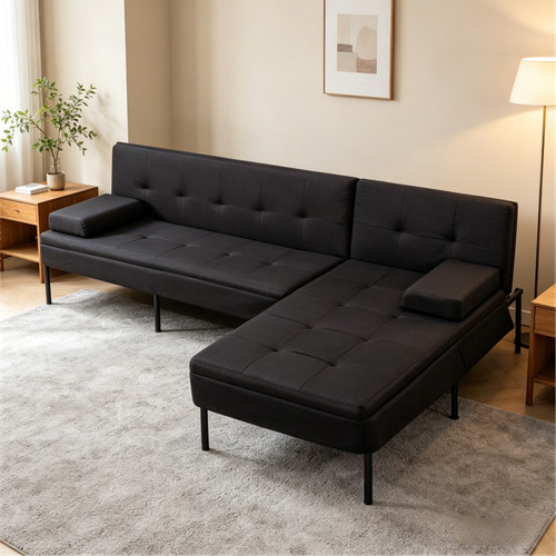 Modern sofa bed - modern, black