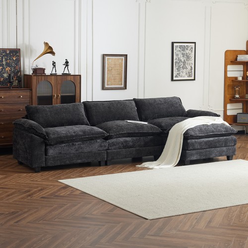 122 inch convertible sectional - inch,