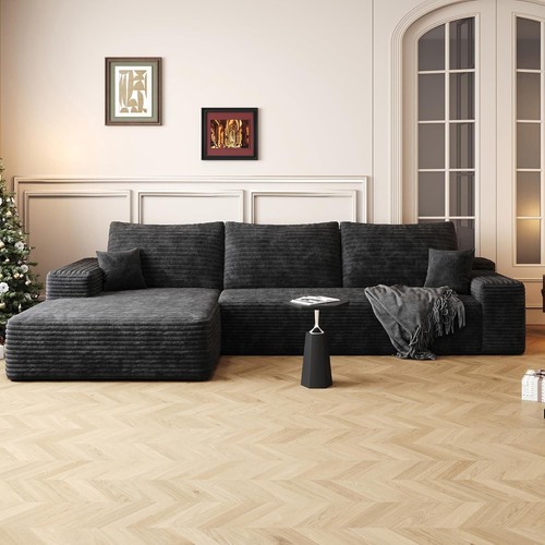 107 shaped sofa corduroy - 107",